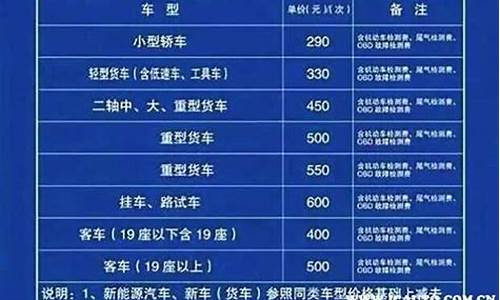 东莞汽车年审收费标准_东莞汽车年审收费标准2023年